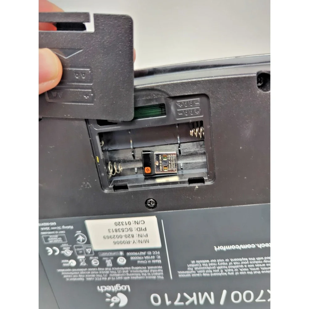 Logitech MK700 / MK710 Keyboard, M705 With Unifying USB Dongle fast shipping